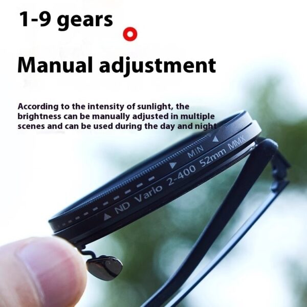Handmade ND9 Adjustable Polarized Sunglasses - Image 2