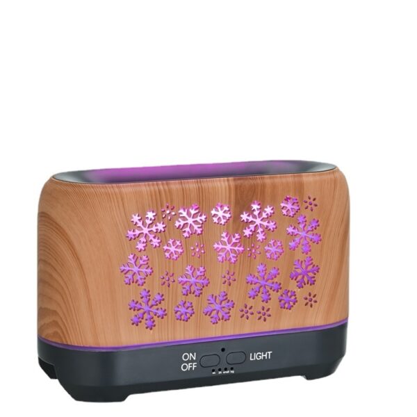 Christmas Snowflake Pattern Humidifier Household Colorful Aromatherapy Humidifier Atmosphere Colorful Diffuser - Image 10